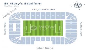 St Mary&#039;s Stadium Seating Chart