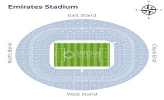 Emirates Stadium Seating Chart