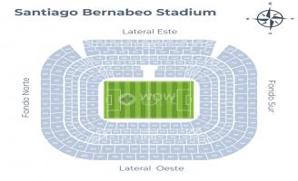 Estadio Santiago Bernabeu Seating Chart