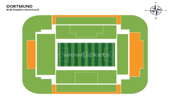 Signal Iduna Park seating chart – Category 2: Up To 4 Together