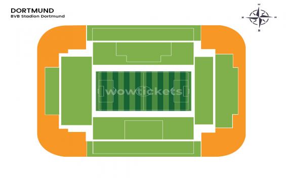 Signal Iduna Park seating chart – Category 3: Up To 4 Together
