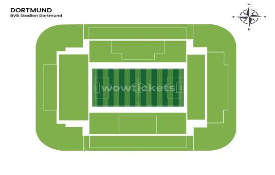 Signal Iduna Park seating chart – Single Ticket